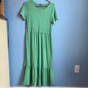 Green Casual Women's Dress
